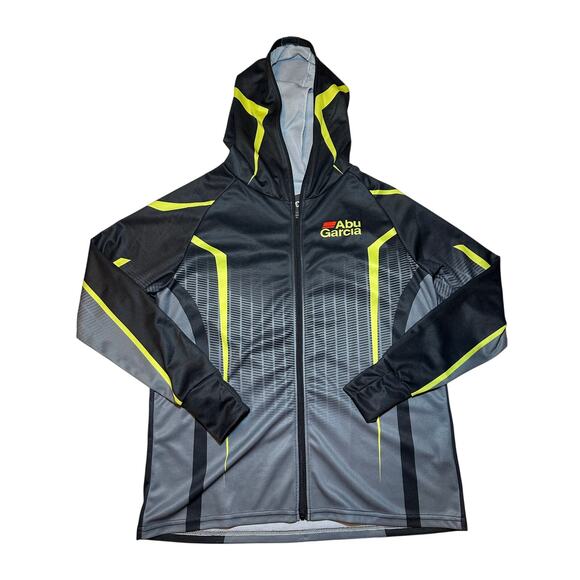 Abu Garcia Mens Size Small Fishing Hoodie Sun Protection Clothes Fishing Shirt - Picture 1 of 6